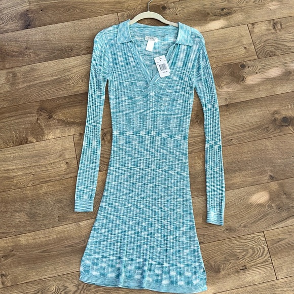 NWT L Space Sweater Dress / Beach Cover Up - Picture 1 of 5